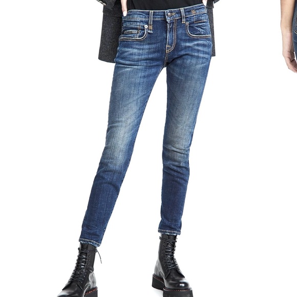 R13 boy skinny Berlin Blue 28 - Picture 1 of 10